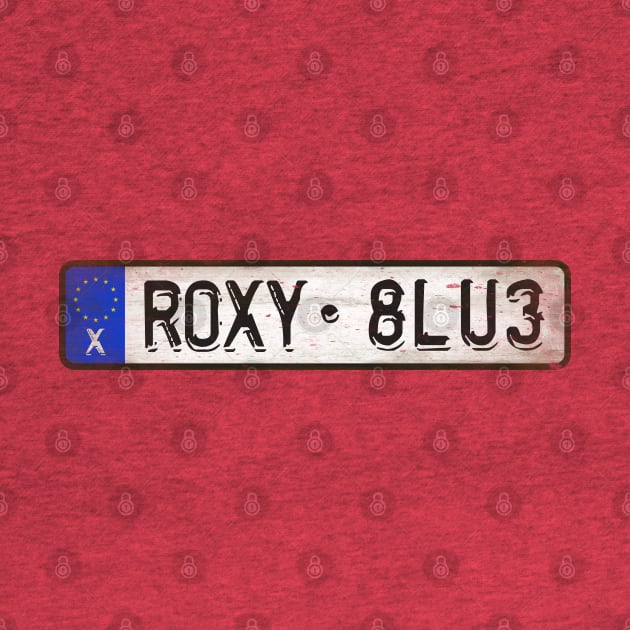 Hard Roxy Blue Rock by Girladies Artshop